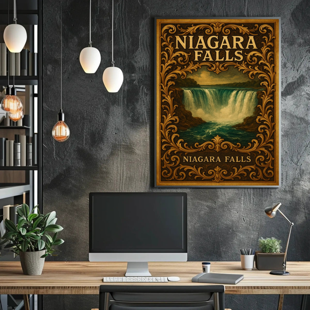 Niagara Falls Vintage Vintage Poster