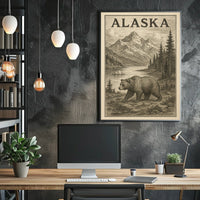 Alaska Wilderness Poster