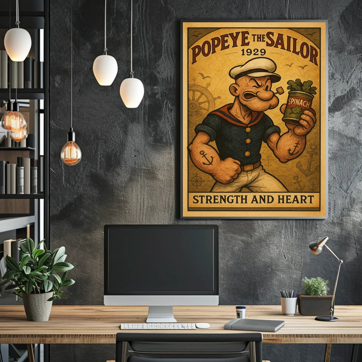 Popeye 1929 Art Poster POP-73