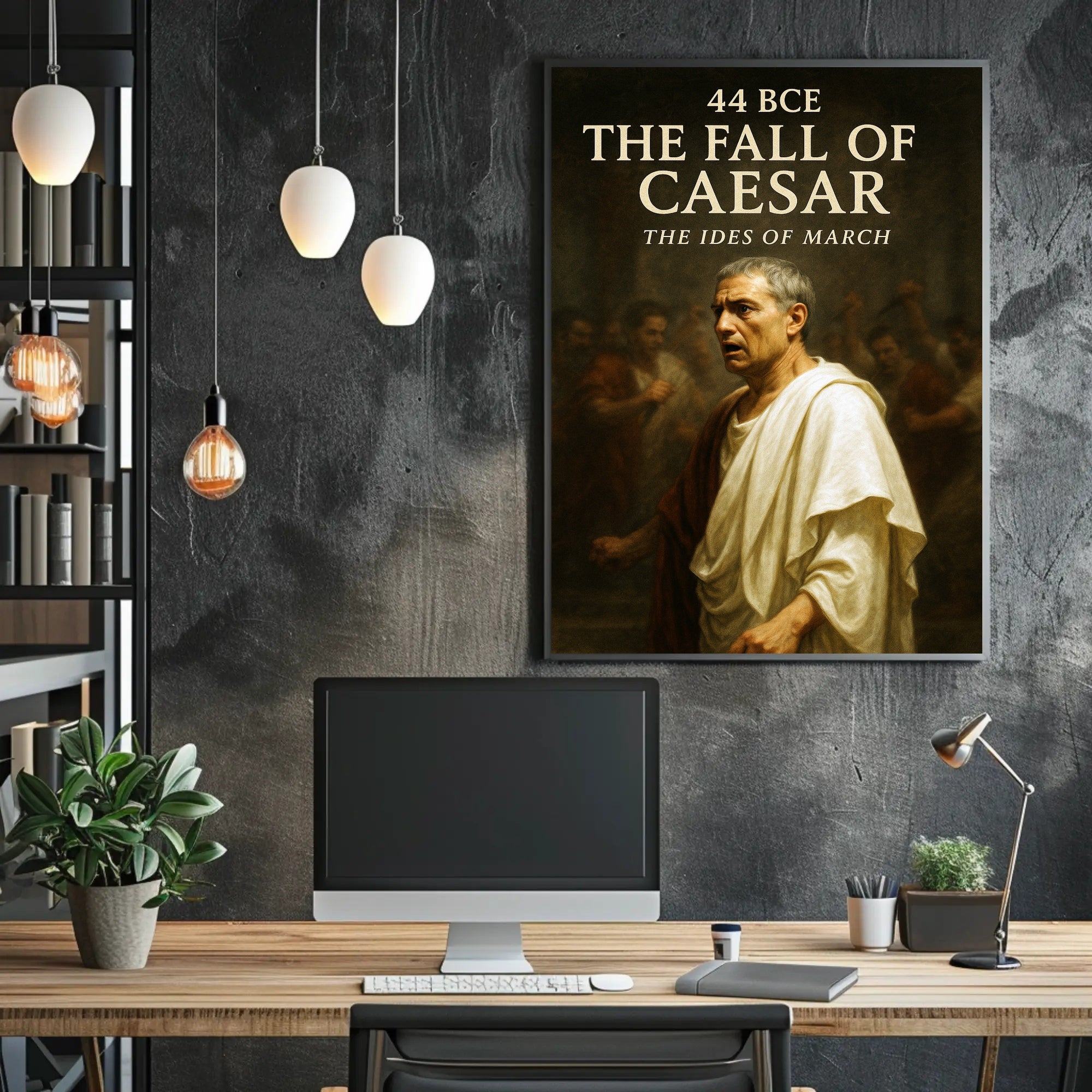 The Fall of Caesar Poster PosterGoat