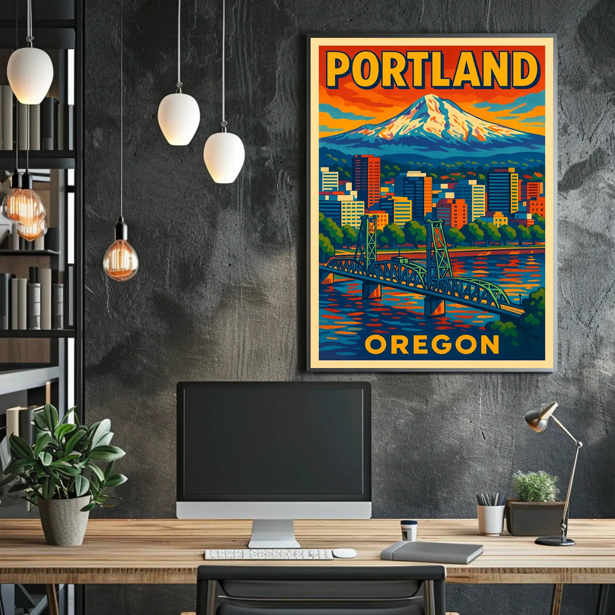 Portland, Oregon Poster