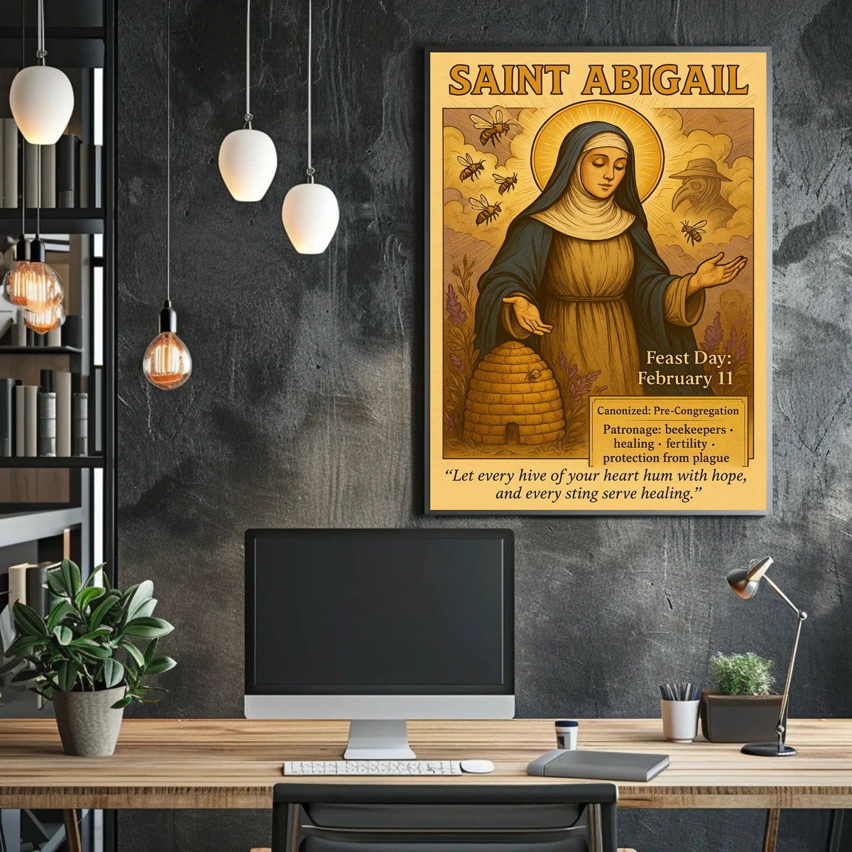 Saint Abigail Poster