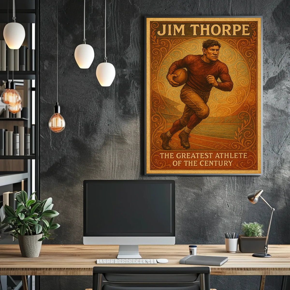 Celebrating Jim Thorpe Poster
