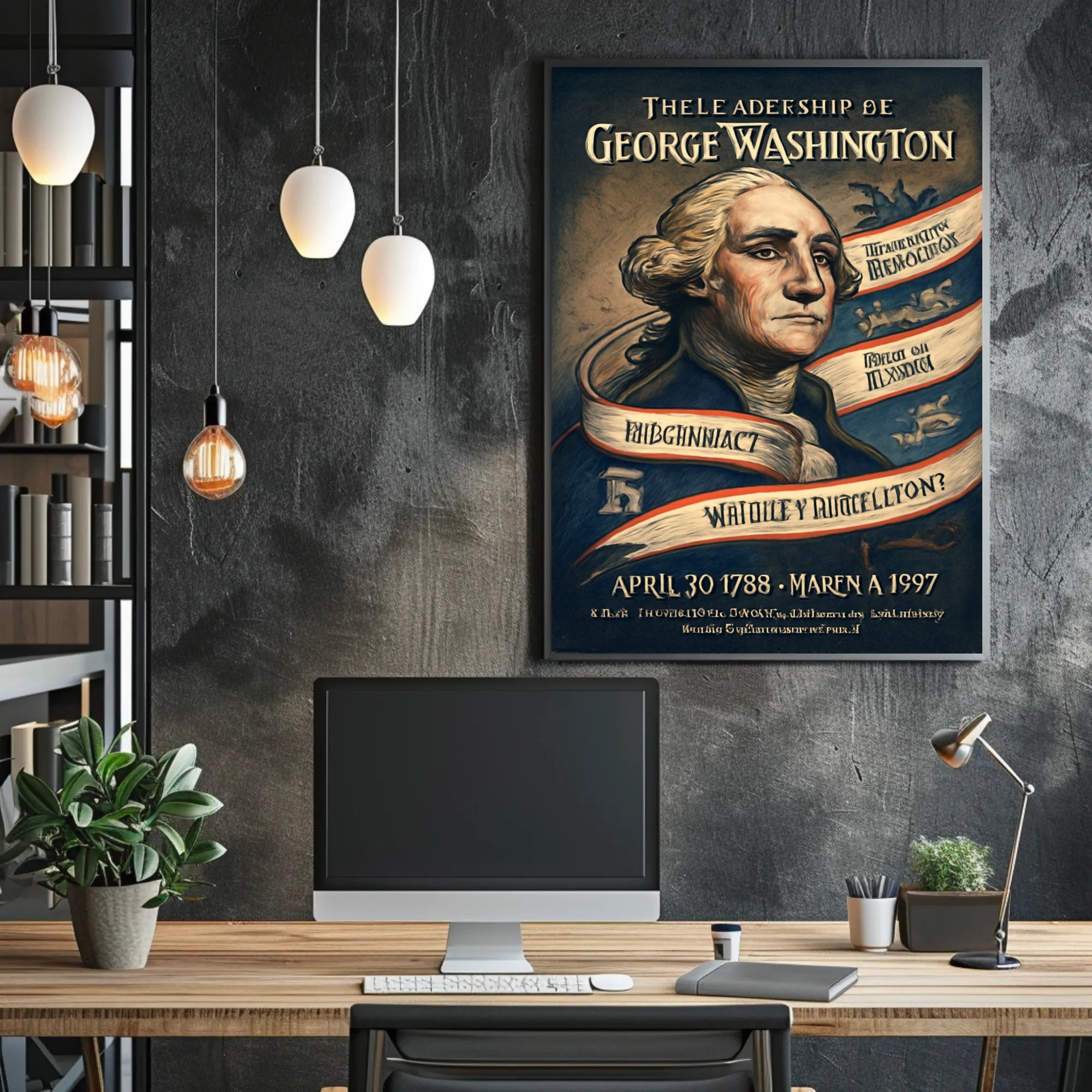 George Washington Leadership Poster