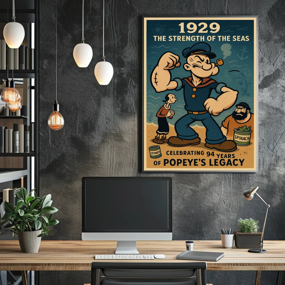 Popeye 1929 Art Poster POP-219