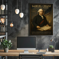 Samuel Chase Vintage Patriotic Historical or Presidential Poster PosterGoat