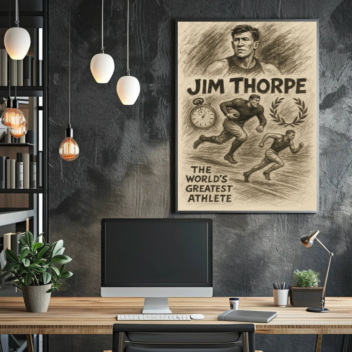 Celebrating Athletic Excellence Poster