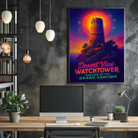 Desert View Watchtower Beacon of the Grand Canyon Poster
