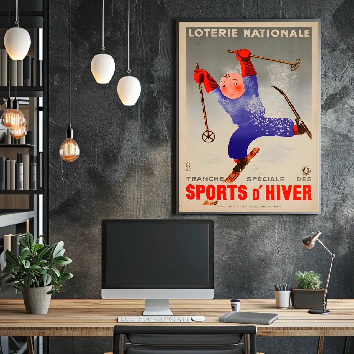 Loterie Nationale Sports dHiver Poster