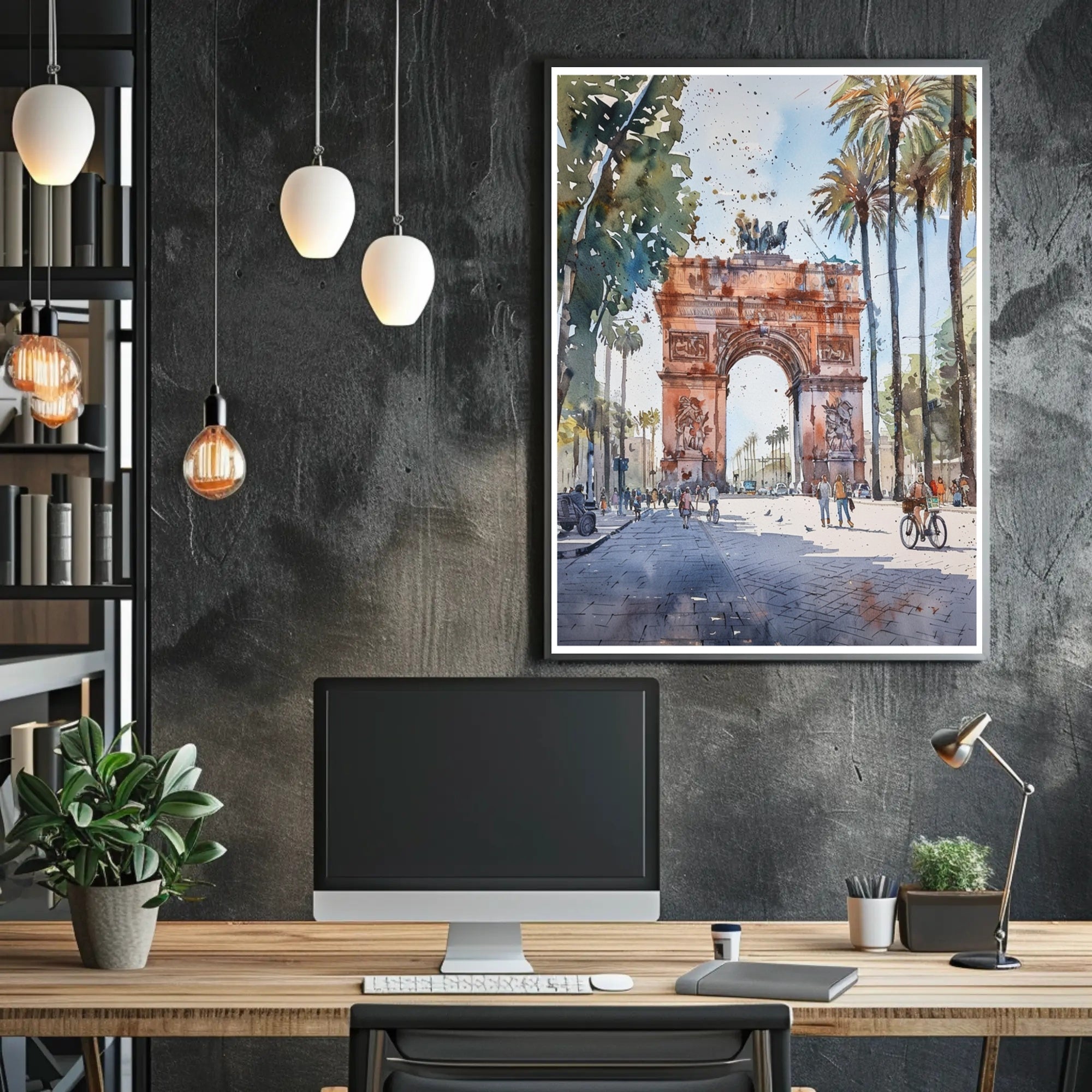 Urban Tranquility Poster PosterGoat