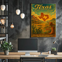 Texas The Lone Star Experience Poster