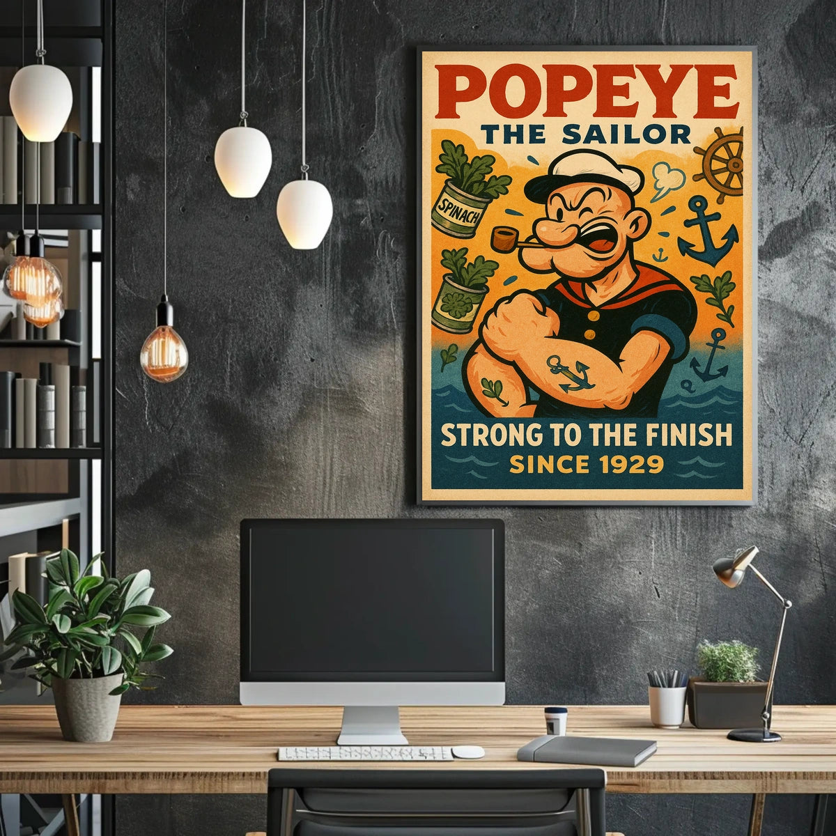 Popeye 1929 Art Poster POP-138