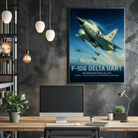 F-106 Delta Dart Interceptor Elite Poster PosterGoat