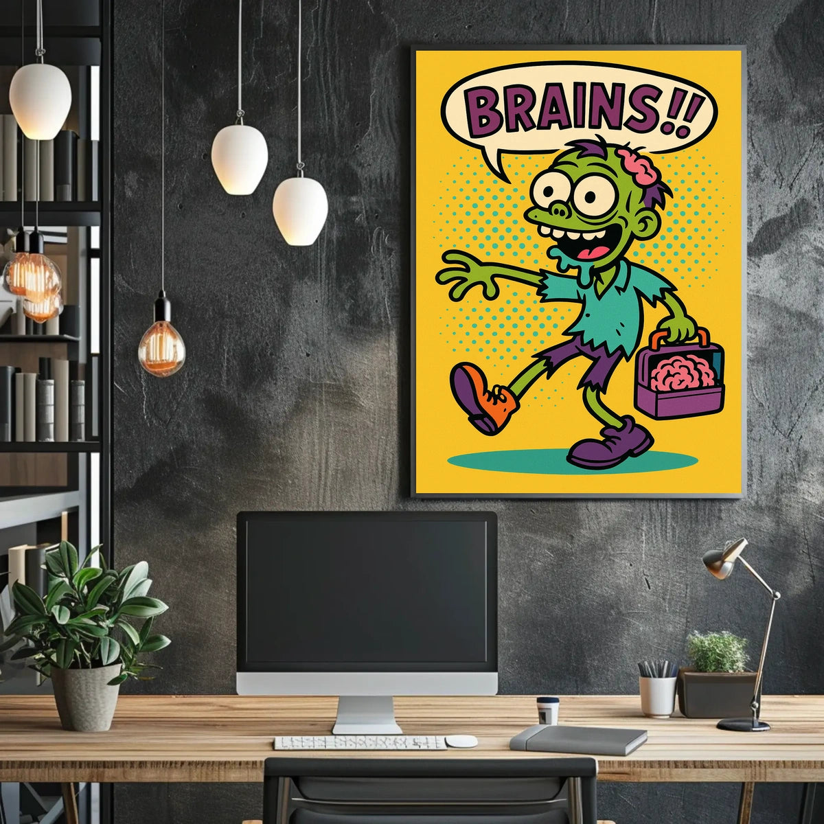 Brains Poster