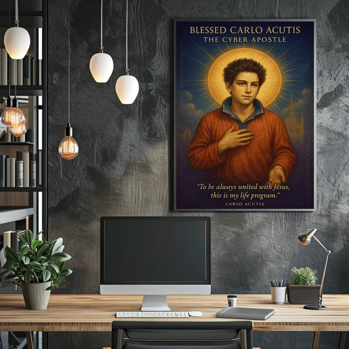 Blessed Carlo Acutis The Cyber Apostle Poster