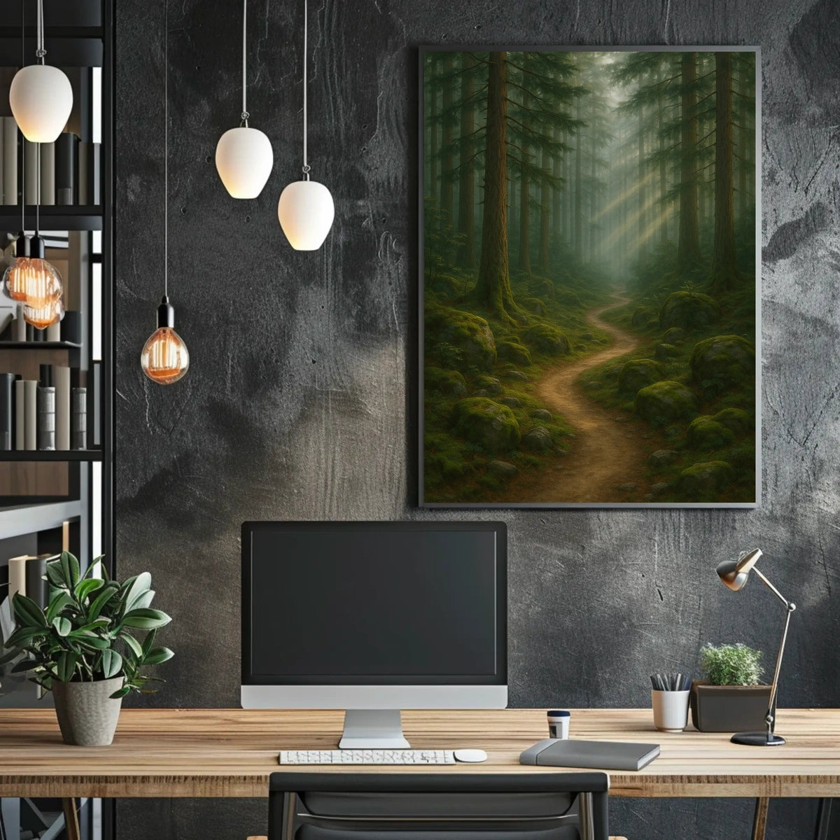Enchanted Forest Path Poster