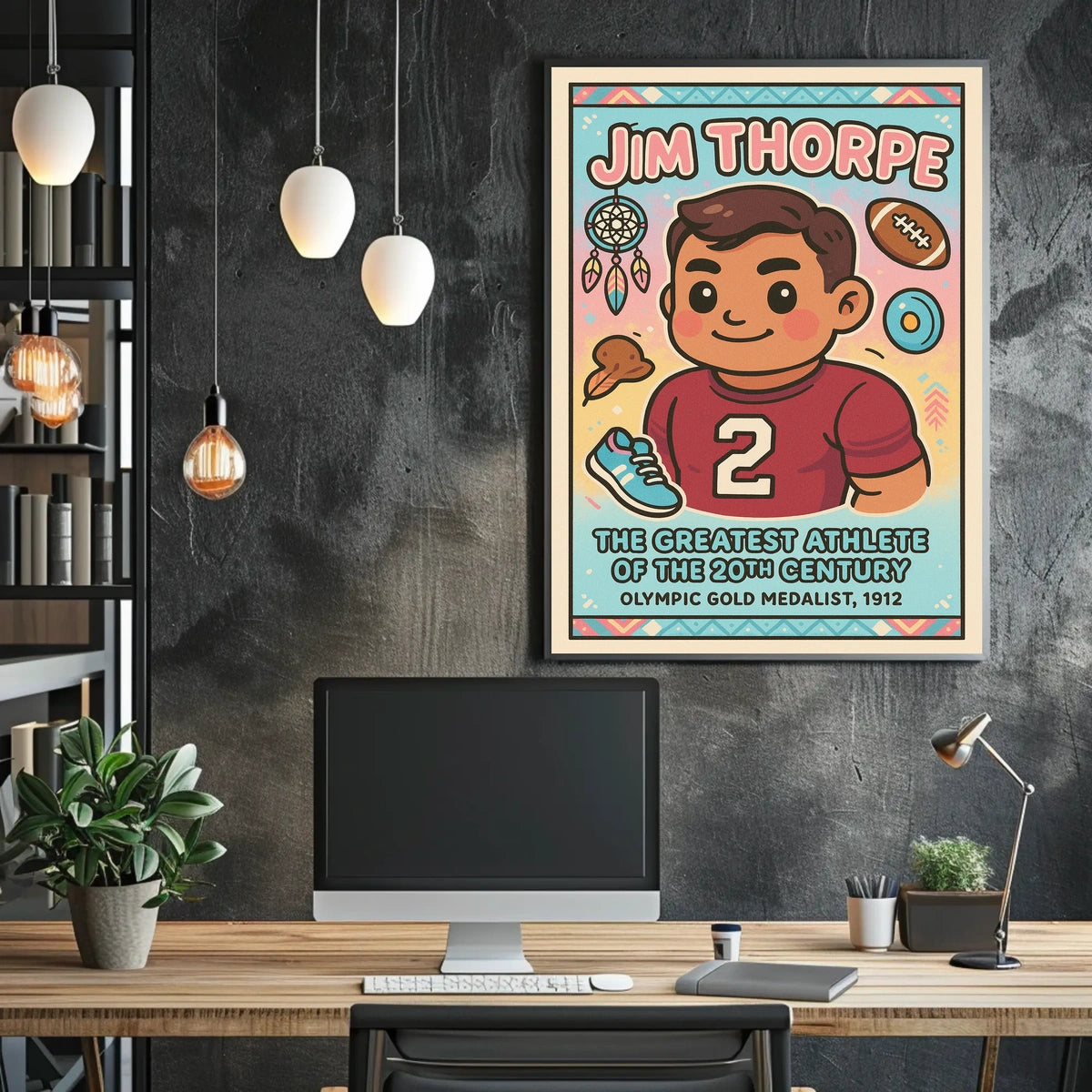 Celebrating Jim Thorpe Poster