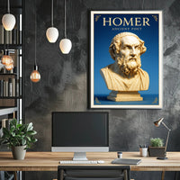 Homer Ancient Poet Poster PosterGoat