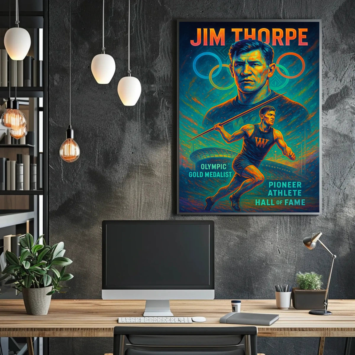 Celebrating Jim Thorpe Poster