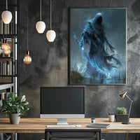 Spectral Reaper Fantasy Illustration Wall Decor Fantasy Poster PosterGoat