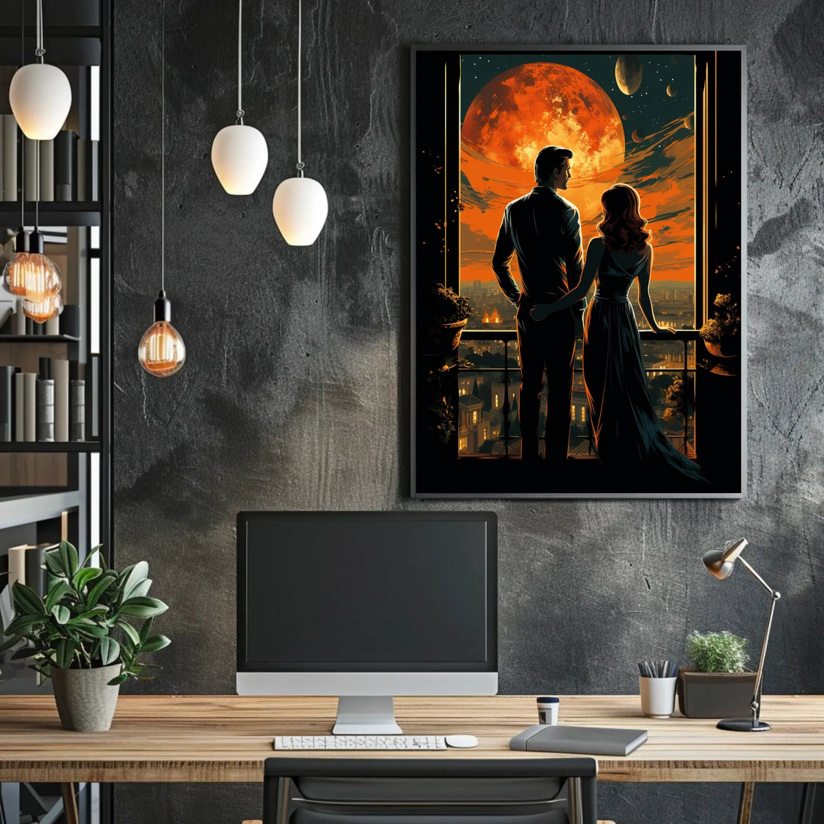 Celestial Evening Poster