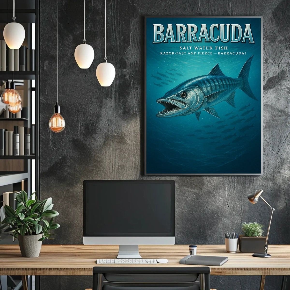 Barracuda Razor-Fast and Fierce Poster