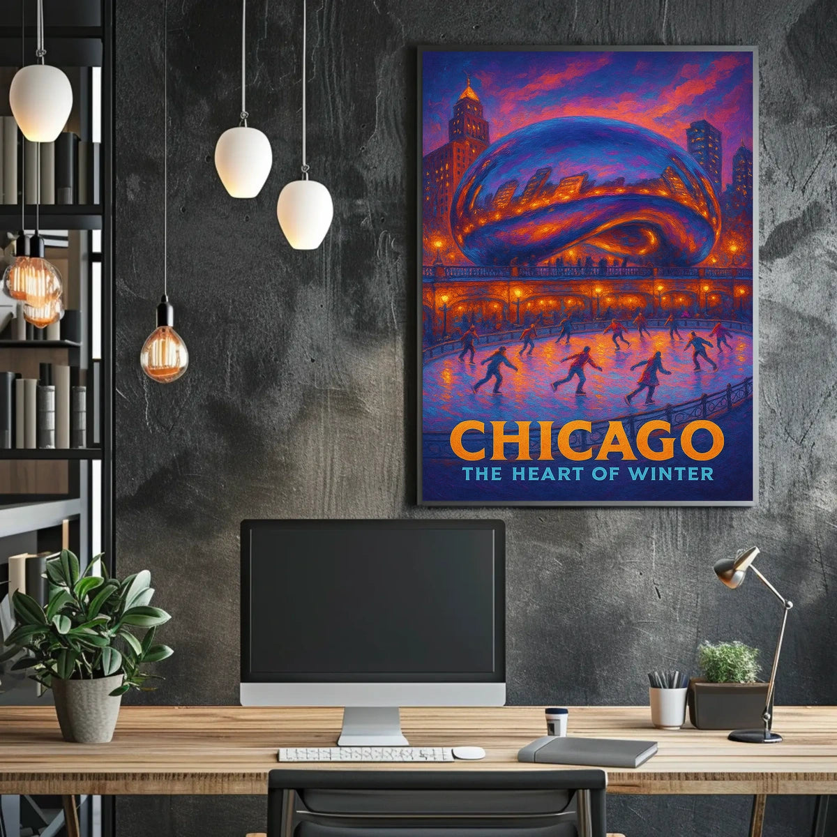 Chicago The Heart Of Winter Poster