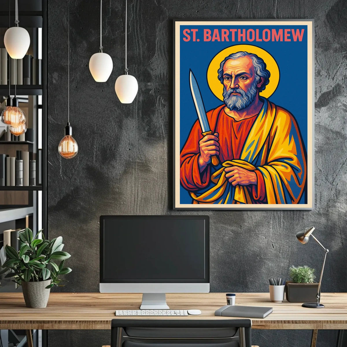 St. Bartholomew Icon Poster