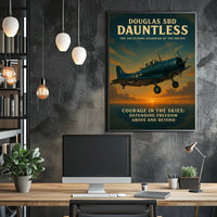 Douglas SBD Dauntless Poster