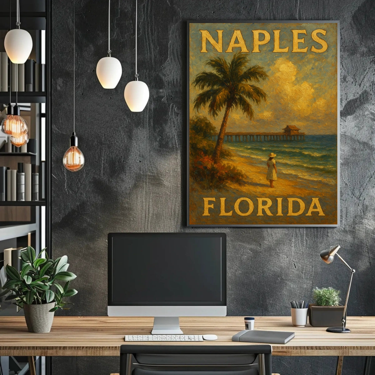 Naples, Florida A Coastal Retreat Poster