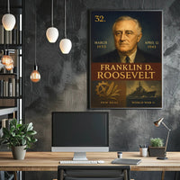 Franklin D. Roosevelt 32Nd President Poster
