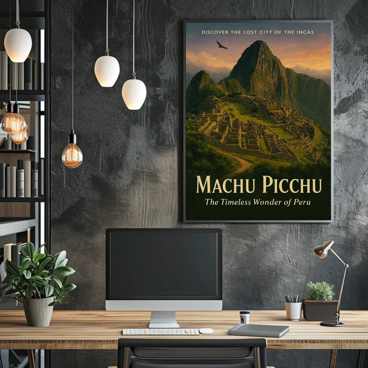 Discover Machu Picchu Poster