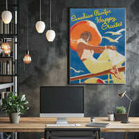 Canadian Pacific Happy Cruises Vintage Travel Poster PosterGoat