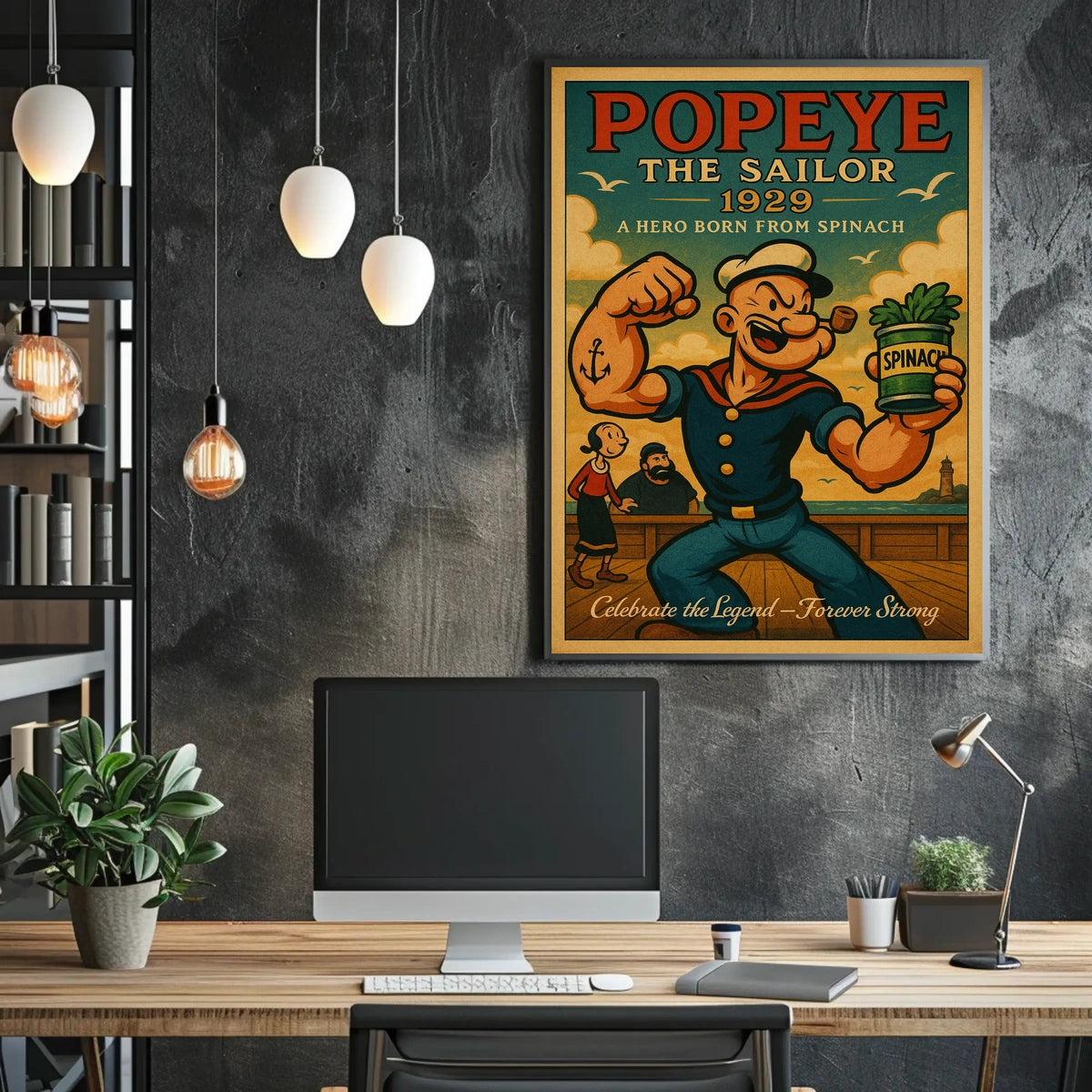 Popeye 1929 Art Poster POP-131