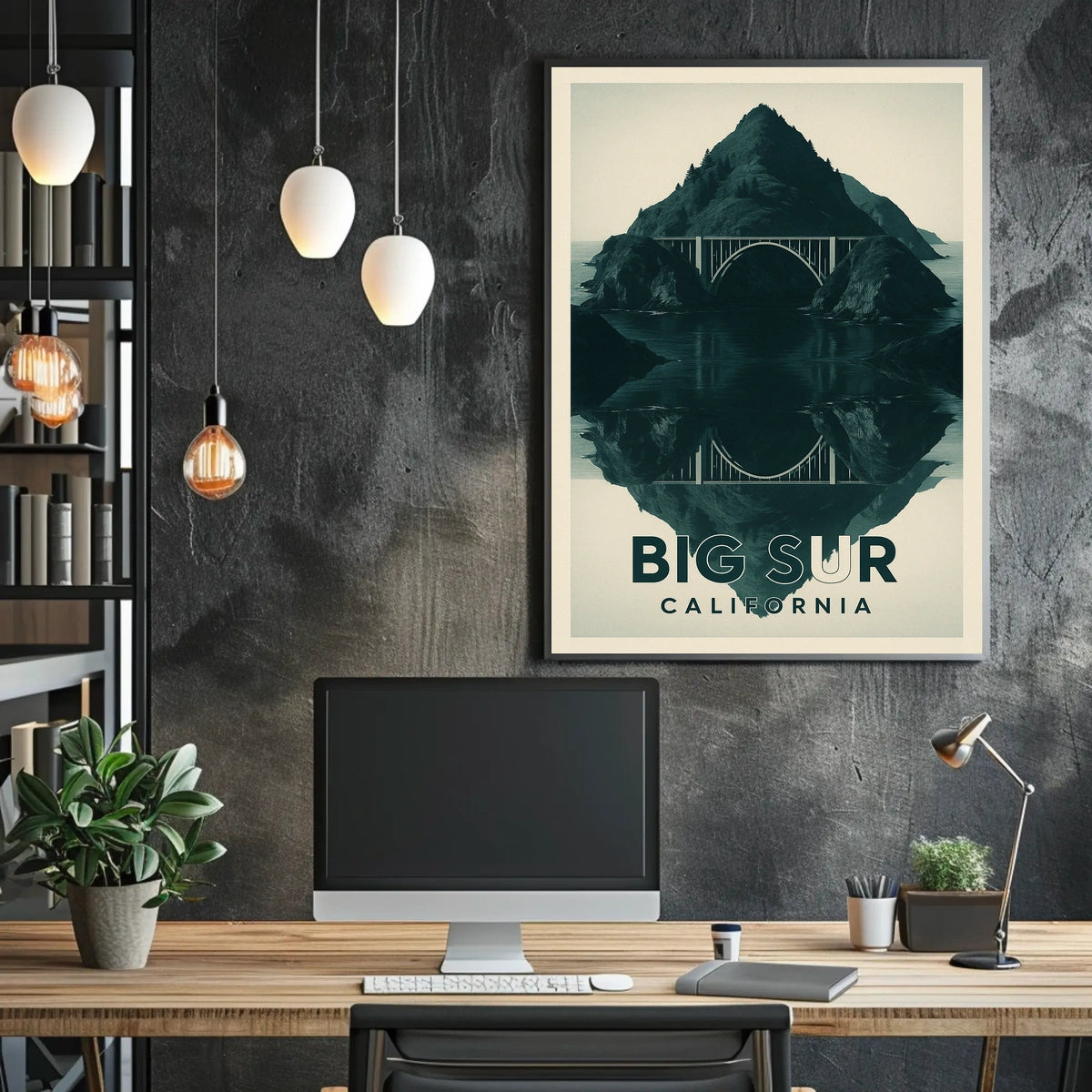 Big Sur California Poster