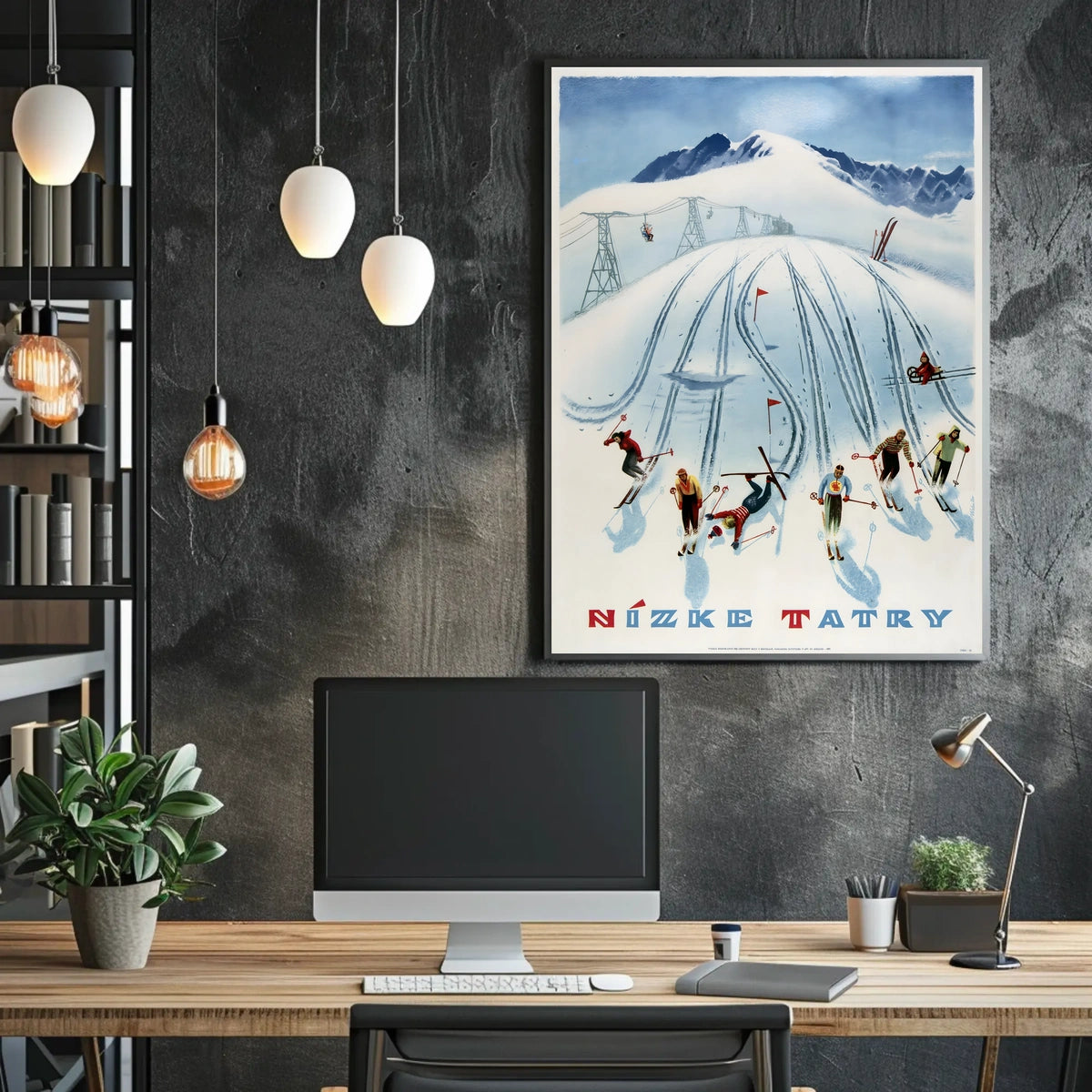Nízke Tatry Ski Adventure Poster