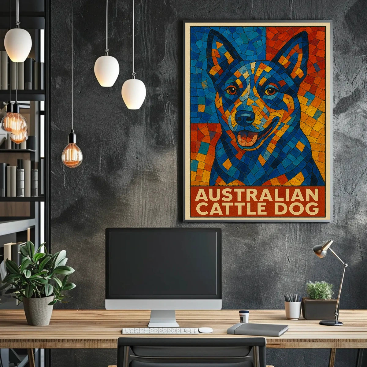 Australian Cattle Dog Art Poster