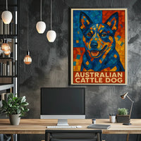 Australian Cattle Dog Art Poster
