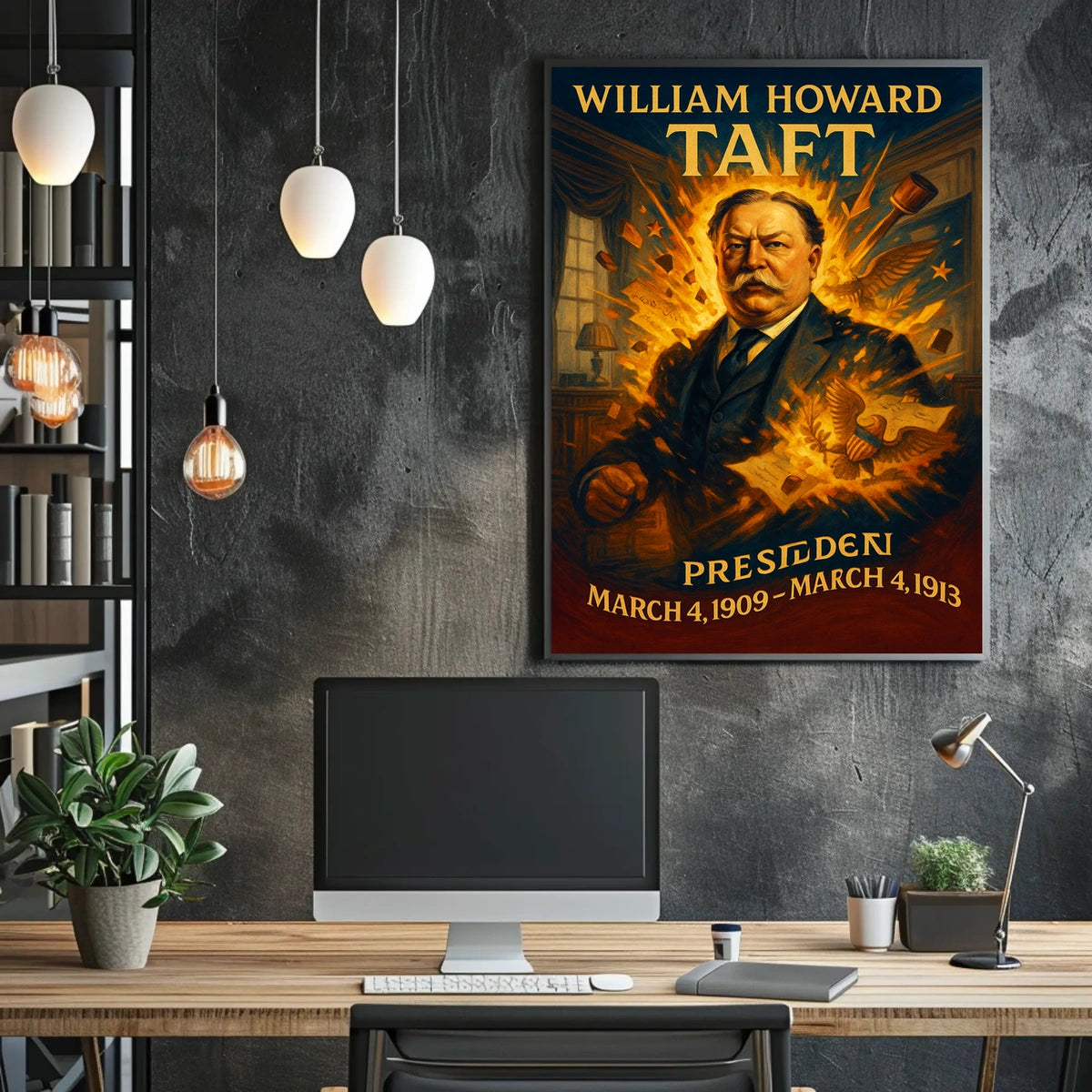 William Howard Taft Presidential Era Poster