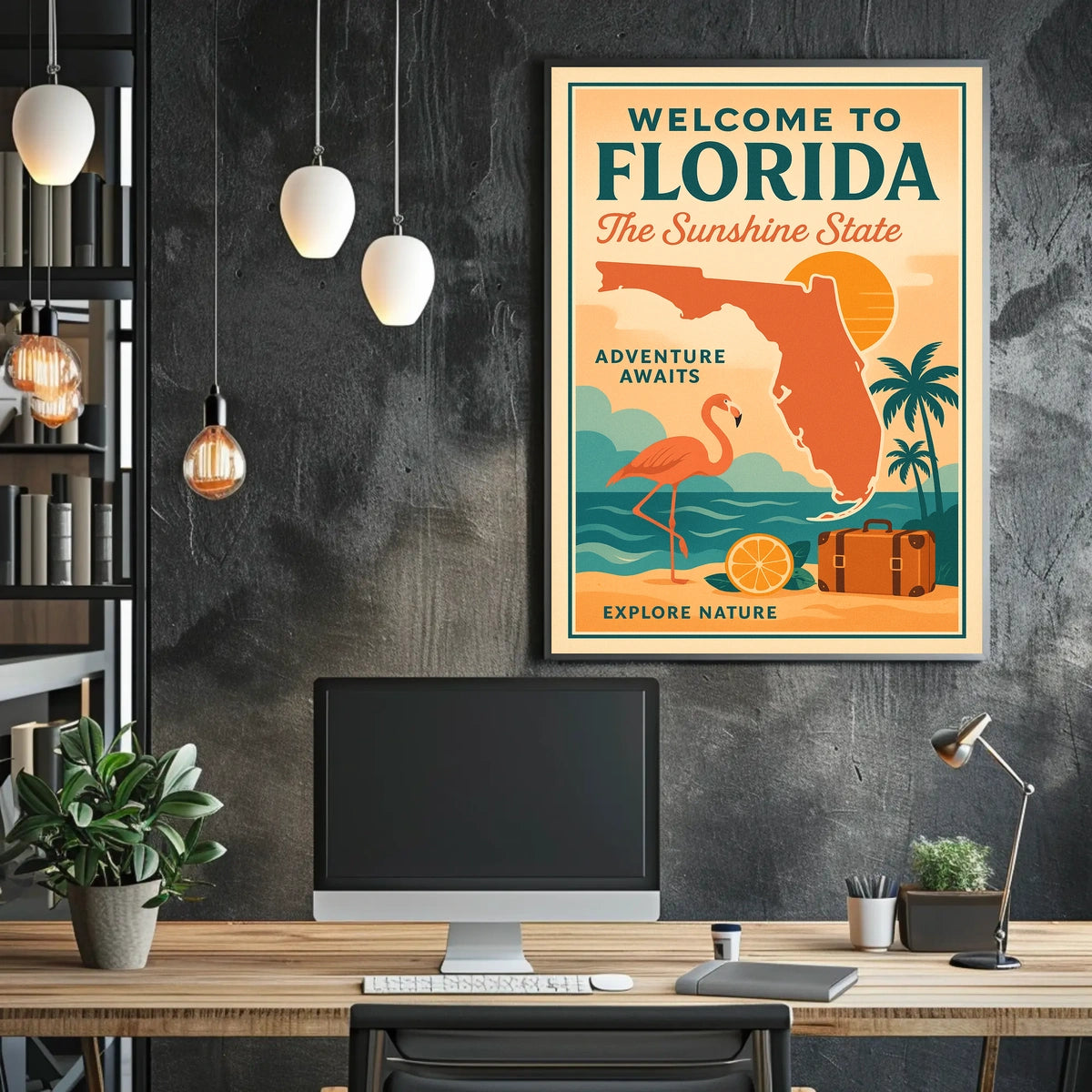 Welcome to Florida Adventure Awaits Poster