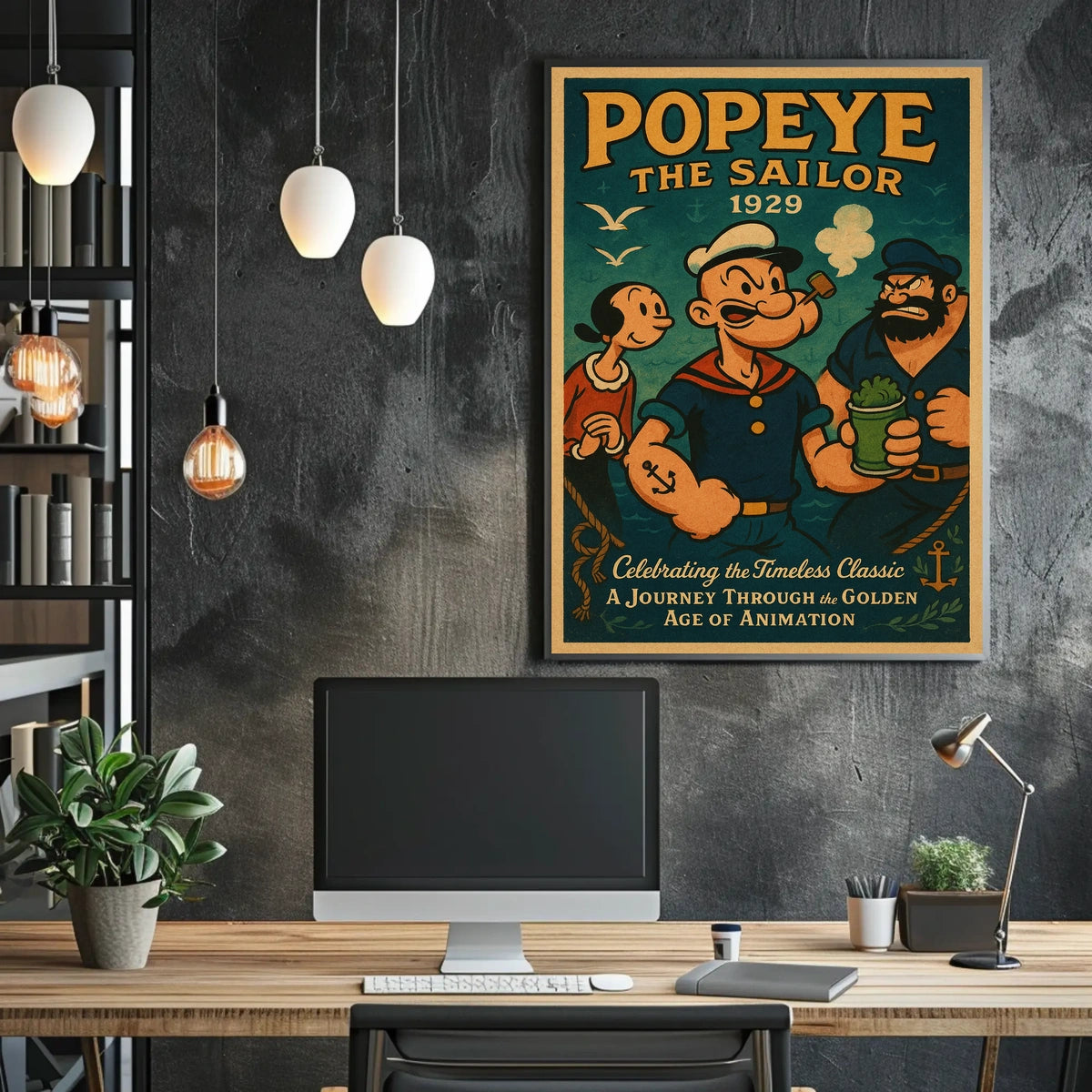 Popeye 1929 Art Poster POP-124