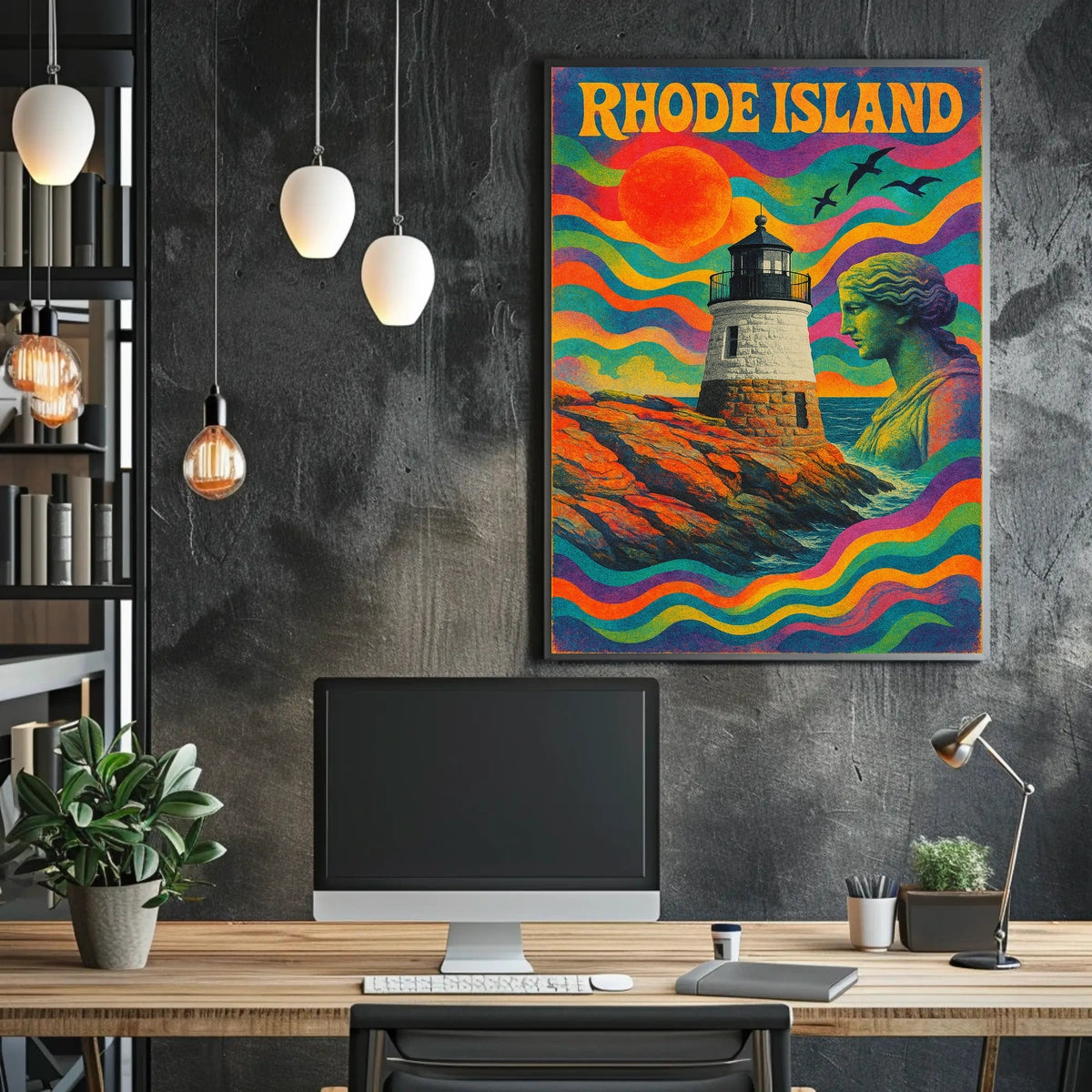 Rhode Island Vibes Poster