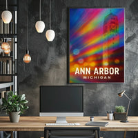 Ann Arbor, Michigan Poster