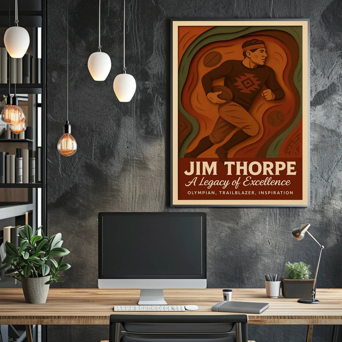 Celebrating Jim Thorpe Poster