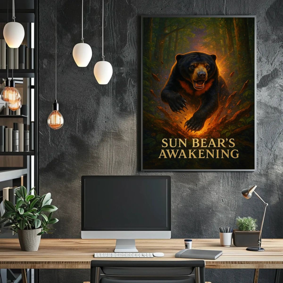 Sun Bears Awakening Poster