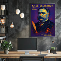 Chester Arthur 21St President Poster