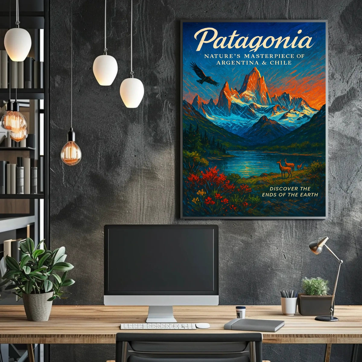 Patagonia Natures Masterpiece Poster