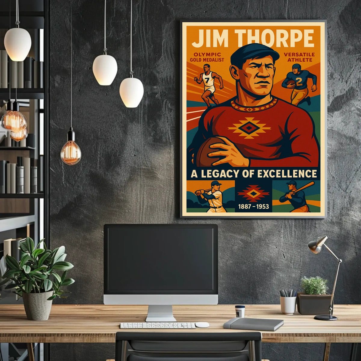 Jim Thorpe Legacy Excellence Poster
