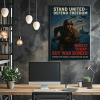 Stand United, Defend Freedom Poster