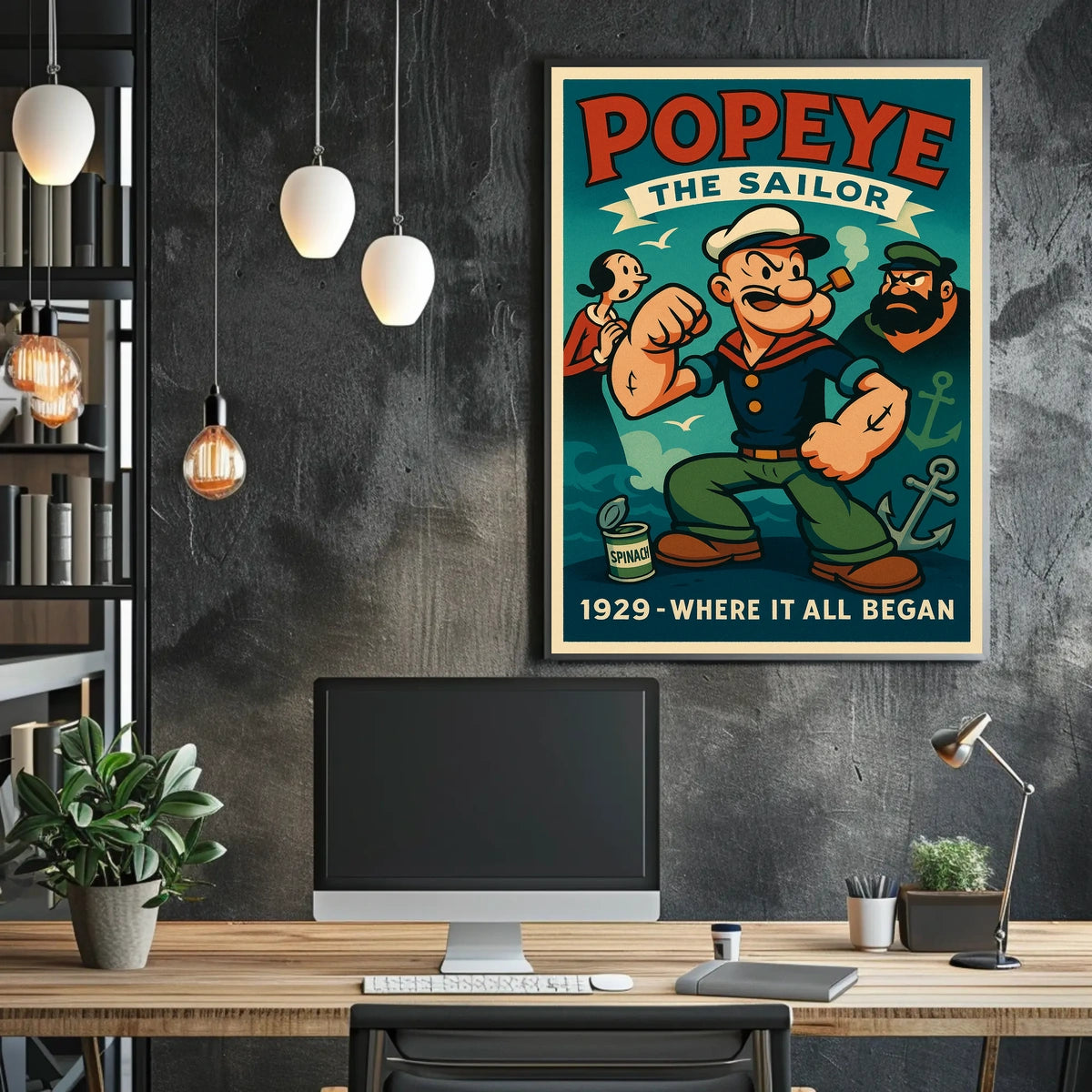 Popeye 1929 Art Poster POP-94